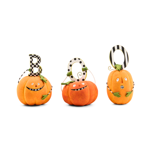 PATIENCE BREWSTER - BOO PUMPKIN LETTER SET - 08-41233