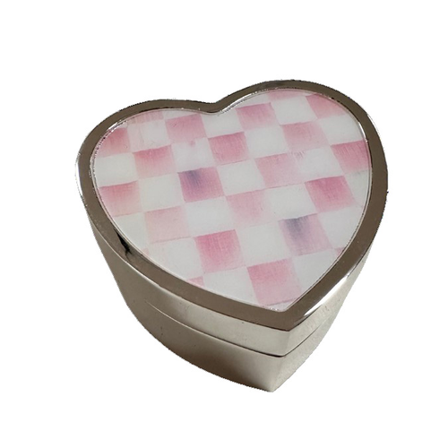 ROSY CHECK HEAR TRINKET BOX - 46101-740