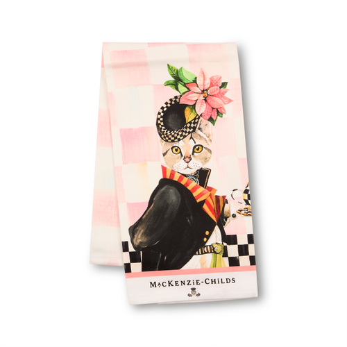 MISS KITTY PRINTED DISH TOWEL - 70113-117