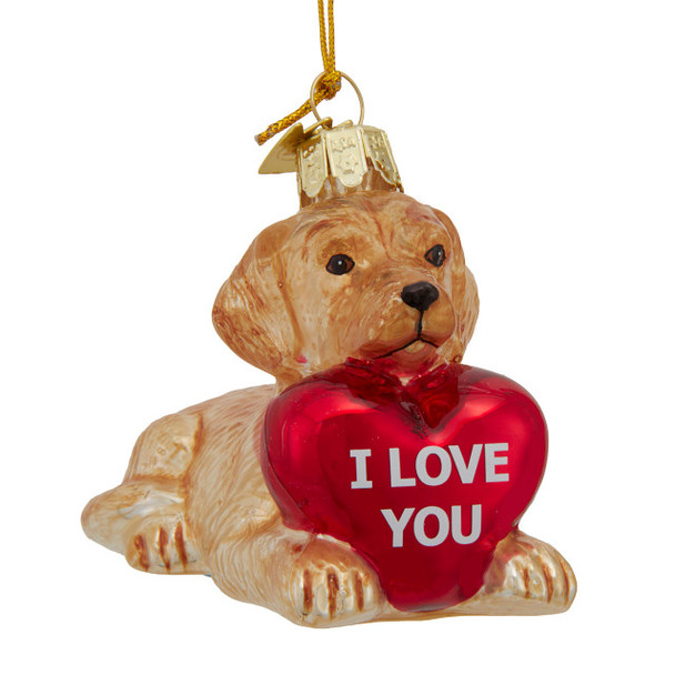 GOLDEN RETRIEVER WITH HEART - NB1891GO