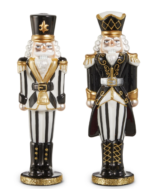 BLACK AND WHITE NUTCRACKER - 4625019