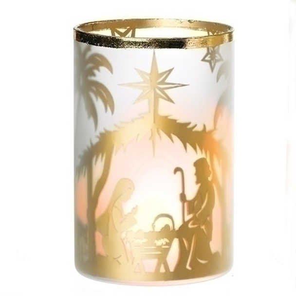 NATIVITY TEALIGHT GOL - 131289
