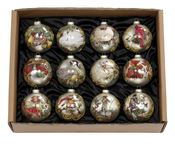 12 Days of Christmas Ornaments by Mark Roberts