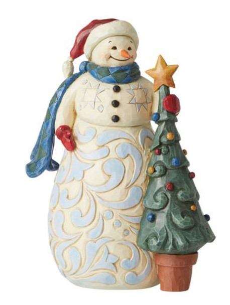 SNOWMAN WITH TREE - 6006646
