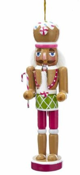 BLUE GINGERBREAD NUTCRACKER