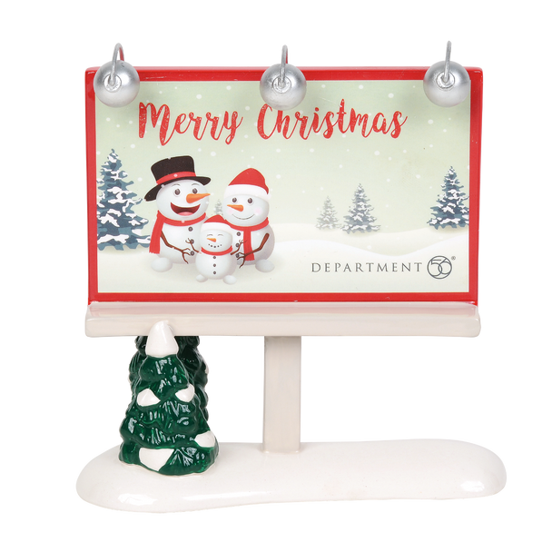 MERRY CHRISTMAS BILLBOARD - 6003178