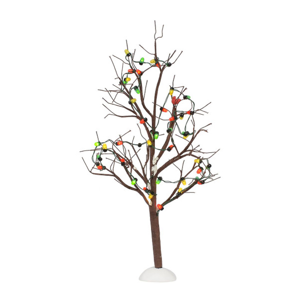 VILLAGE - LIGHTED CHRISTMAS BARE BRANCH TREE - 56.53193