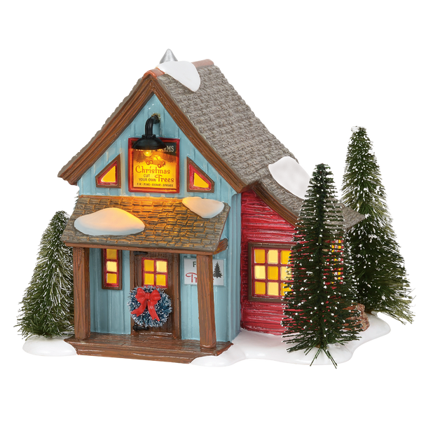 SNOW VILLAGE - VILLAGE FARMS TREE LOT - 6003137