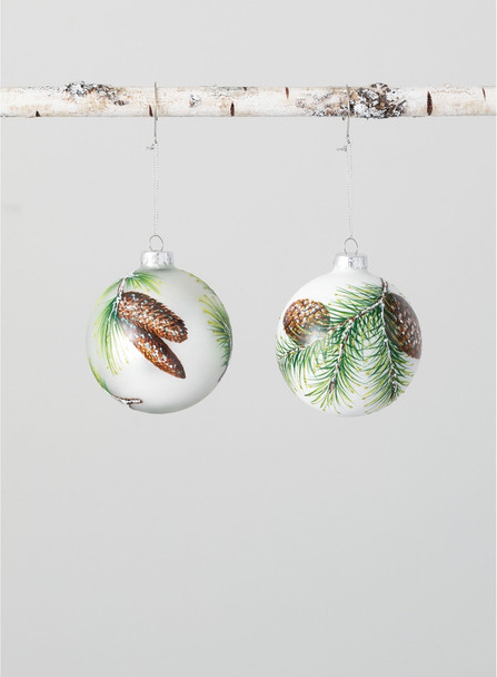 PINECONE BALL ORN