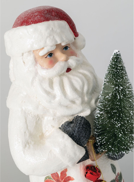 BOTANICAL SANTA FIGURE