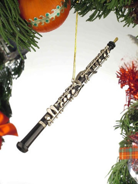 BLACK OBOE ORNAMENT - OBOE12