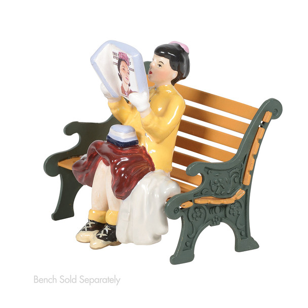 Girl reading the ÃƒÆ’Ã†â€™Ãƒâ€ Ã¢â‚¬â„¢ÃƒÆ’Ã¢â‚¬Â ÃƒÂ¢Ã¢â€šÂ¬Ã¢â€žÂ¢ÃƒÆ’Ã†â€™ÃƒÂ¢Ã¢â€šÂ¬Ã…Â¡ÃƒÆ’Ã¢â‚¬Å¡Ãƒâ€šÃ‚Â¢ÃƒÆ’Ã†â€™Ãƒâ€ Ã¢â‚¬â„¢ÃƒÆ’Ã¢â‚¬Å¡Ãƒâ€šÃ‚Â¢ÃƒÆ’Ã†â€™Ãƒâ€šÃ‚Â¢ÃƒÆ’Ã‚Â¢ÃƒÂ¢Ã¢â€šÂ¬Ã…Â¡Ãƒâ€šÃ‚Â¬ÃƒÆ’Ã¢â‚¬Â¦Ãƒâ€šÃ‚Â¡ÃƒÆ’Ã†â€™ÃƒÂ¢Ã¢â€šÂ¬Ã…Â¡ÃƒÆ’Ã¢â‚¬Å¡Ãƒâ€šÃ‚Â¬ÃƒÆ’Ã†â€™Ãƒâ€ Ã¢â‚¬â„¢ÃƒÆ’Ã‚Â¢ÃƒÂ¢Ã¢â‚¬Å¡Ã‚Â¬Ãƒâ€šÃ‚Â¦ÃƒÆ’Ã†â€™Ãƒâ€šÃ‚Â¢ÃƒÆ’Ã‚Â¢ÃƒÂ¢Ã¢â€šÂ¬Ã…Â¡Ãƒâ€šÃ‚Â¬ÃƒÆ’Ã¢â‚¬Â¦ÃƒÂ¢Ã¢â€šÂ¬Ã…â€œSaturday Evening PostÃƒÆ’Ã†â€™Ãƒâ€ Ã¢â‚¬â„¢ÃƒÆ’Ã¢â‚¬Â ÃƒÂ¢Ã¢â€šÂ¬Ã¢â€žÂ¢ÃƒÆ’Ã†â€™ÃƒÂ¢Ã¢â€šÂ¬Ã…Â¡ÃƒÆ’Ã¢â‚¬Å¡Ãƒâ€šÃ‚Â¢ÃƒÆ’Ã†â€™Ãƒâ€ Ã¢â‚¬â„¢ÃƒÆ’Ã¢â‚¬Å¡Ãƒâ€šÃ‚Â¢ÃƒÆ’Ã†â€™Ãƒâ€šÃ‚Â¢ÃƒÆ’Ã‚Â¢ÃƒÂ¢Ã¢â€šÂ¬Ã…Â¡Ãƒâ€šÃ‚Â¬ÃƒÆ’Ã¢â‚¬Â¦Ãƒâ€šÃ‚Â¡ÃƒÆ’Ã†â€™ÃƒÂ¢Ã¢â€šÂ¬Ã…Â¡ÃƒÆ’Ã¢â‚¬Å¡Ãƒâ€šÃ‚Â¬ÃƒÆ’Ã†â€™Ãƒâ€ Ã¢â‚¬â„¢ÃƒÆ’Ã‚Â¢ÃƒÂ¢Ã¢â‚¬Å¡Ã‚Â¬Ãƒâ€¦Ã‚Â¡ÃƒÆ’Ã†â€™ÃƒÂ¢Ã¢â€šÂ¬Ã…Â¡ÃƒÆ’Ã¢â‚¬Å¡Ãƒâ€šÃ‚Â gives the illusion of being a cover girl beauty. This Village accessory is hand-crafted, hand-painted, ceramic. Bench sold separately.