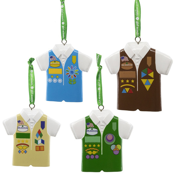 GIRL SCOUT VEST ORN - GS2103