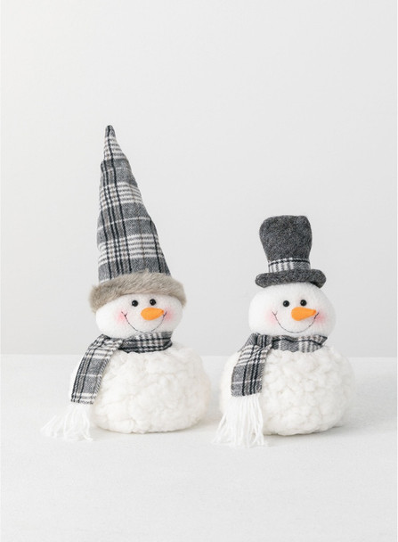 PLUSH SNOWMAN