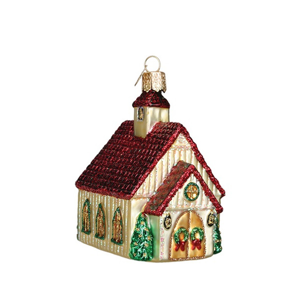 CHRISTMAS CHAPEL ORNAMENT - 20063