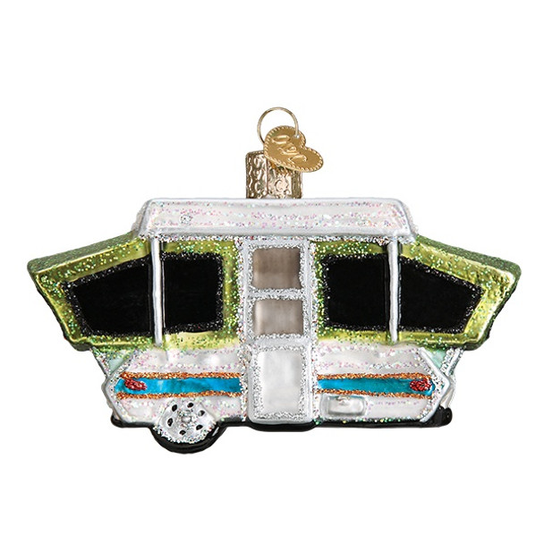 TENT CAMPER ORNAMENT - 46068