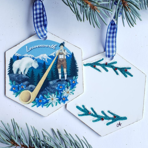 ALPENHORN ORNAMENT - CA043