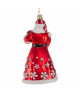 PEPPERMINT SANTA ORNAMENT - BELL0007