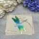 DRAGONFLY ORNAMENT AND NOTECARD - HB016