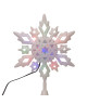 10" MULTICOLOR LED SNOWFLAKE TREETOP - JEL0310M