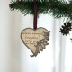 WOODEN IN LOVING MEMORY OF GRANDMA HEART ORNAMENT - COMEM-11