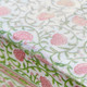 FLORAL BLOCK PRINT TABLE CLOTH - 54680-20