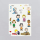 PEANUTS CLASSIC CHARACTER TATTOO SHEETS - 8030-06