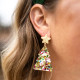 CLASSIC CONFETTI CHRISTMAS TREE EARRINGS - CHRISTMASTREE