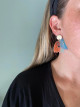 IRIDESCENT HALLOWEEN GHOST EARRINGS - IRIDGHOST