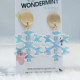 WINTER SNOWFLAKE EARRINGS - HOLOTEXTSNOW