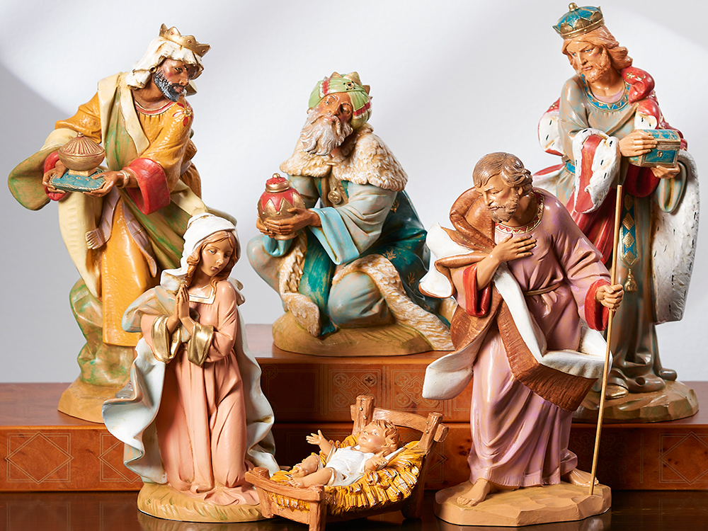Santon Saint Joseph Crèche En Résine 16 Cm | Vente En Ligne Sur