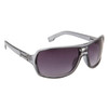 Aviator Sunglasses #9038 Silver Frames with Black Trim