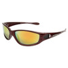 XS98 Sports Sunglasses Maroon Frame with Revo Lens