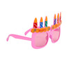 Party Glasses "Happy Birthday!" Pink