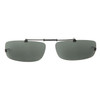 #712 Clip On Sunglasses Wholesale Smoke Tint