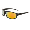 XS38 New Sports Sunglasses! Matte Black Frame w/Gold Revo Lens