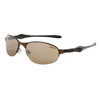 Men's Bulk Sports Sunglasses - Style #XS66 Bronze with Black