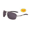  Xsportz™ Sunglasses Wholesale - Style #XS67 Dark Silver