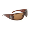 DE24 Fashion Sunglasses Brown Frame