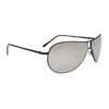 Mirrored Aviators with Spring Hinge Temples 2179 Black Frame