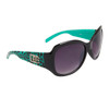 Designer Eyewear™ Fashion Sunglasses by the Dozen - Style # DE717 Green