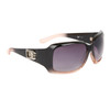 Women's Wholesale Sunglasses DE713 Duotone Black & Tan Frame