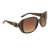 Cute New Fashion Sunglasses 821 Brown Frame