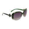 Fashion Sunglasses 810 Green Pattern Frame