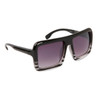 Cee Lo Green Sunglasses 803 Black & Clear Frame