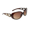 Designer Sunglasses for Women 6047 Brown Frame