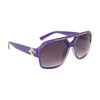 Wholesale Unisex Sunglasses 6051 Purple Frame