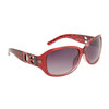 Leopard Print DE™ Sunglasses DE5007 Red Frame