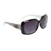Animal Print DE™ Sunglasses Black Frame Color