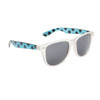 California Classics Sunglasses 6023- White with Blue Polka-A-Dots